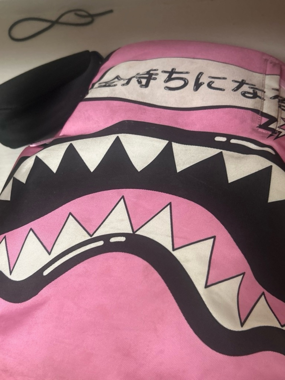 Sprayground Pink Shark-Graphic Daypack